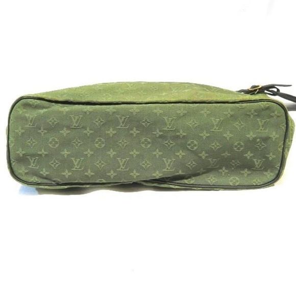 Lucile GM Mini Bag Tote Bag Monogram Canvas x Leather Khaki x Brown - Picture 3 of 7